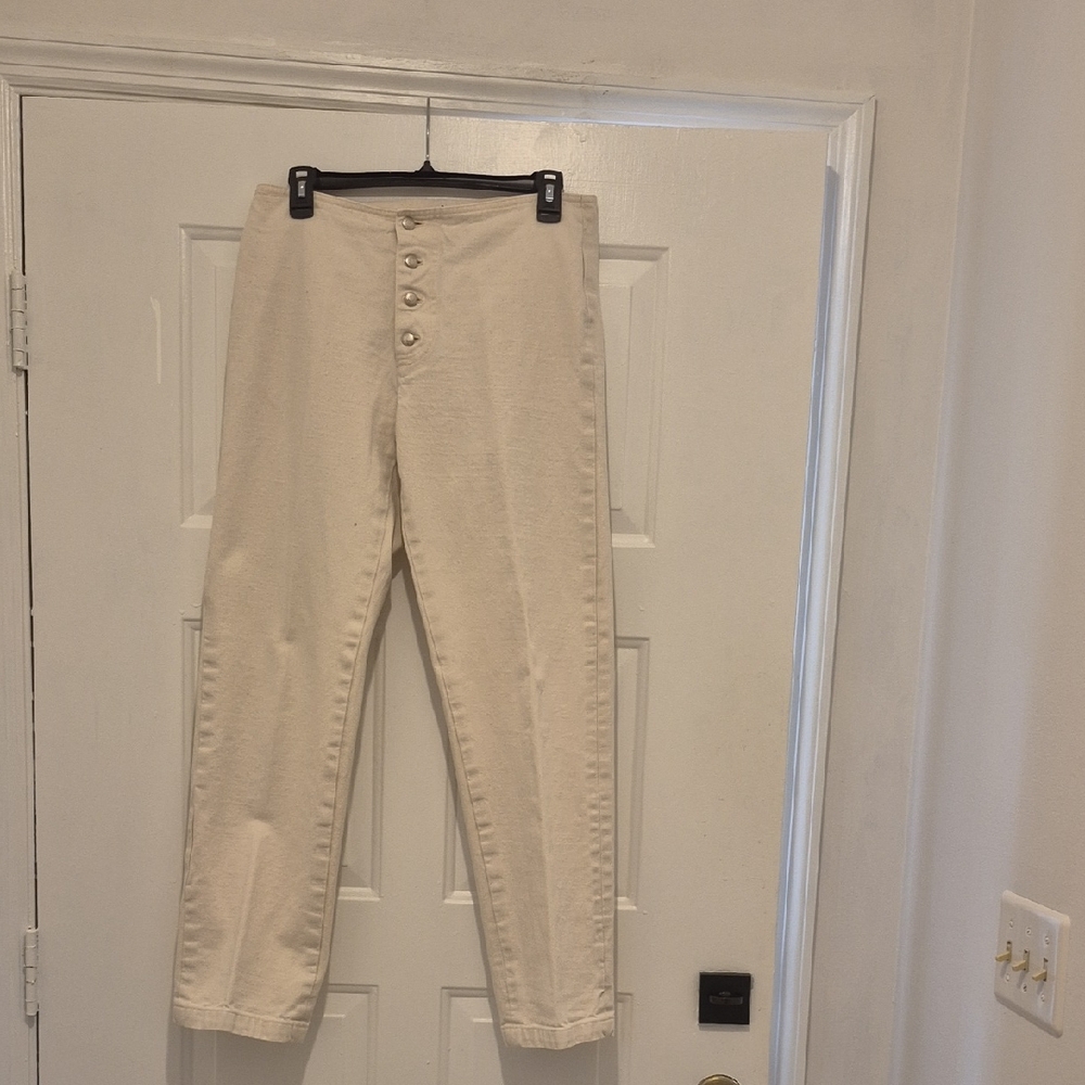 Ralph Lauren Women's Cream Chinos
